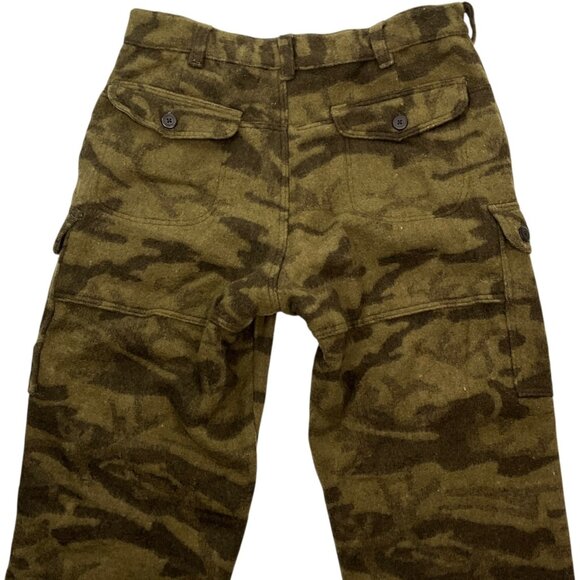 Columbia Gallatin Range Monarch Pass Camo Pants Wool Blend Outfitter Size 38 Men - Picture 7 of 11